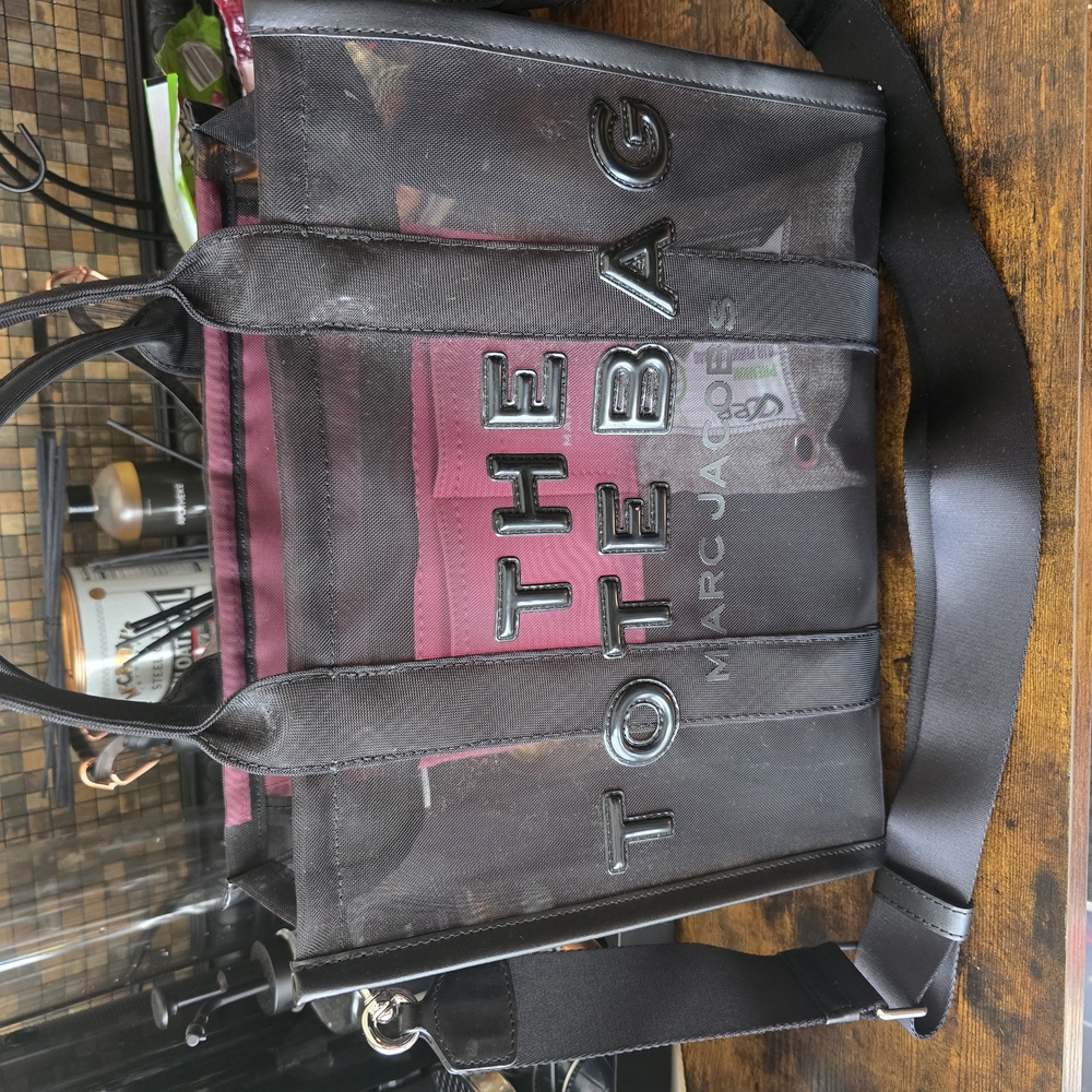 COPY - Marc Jacobs Black Tote Bag Durable and Structured